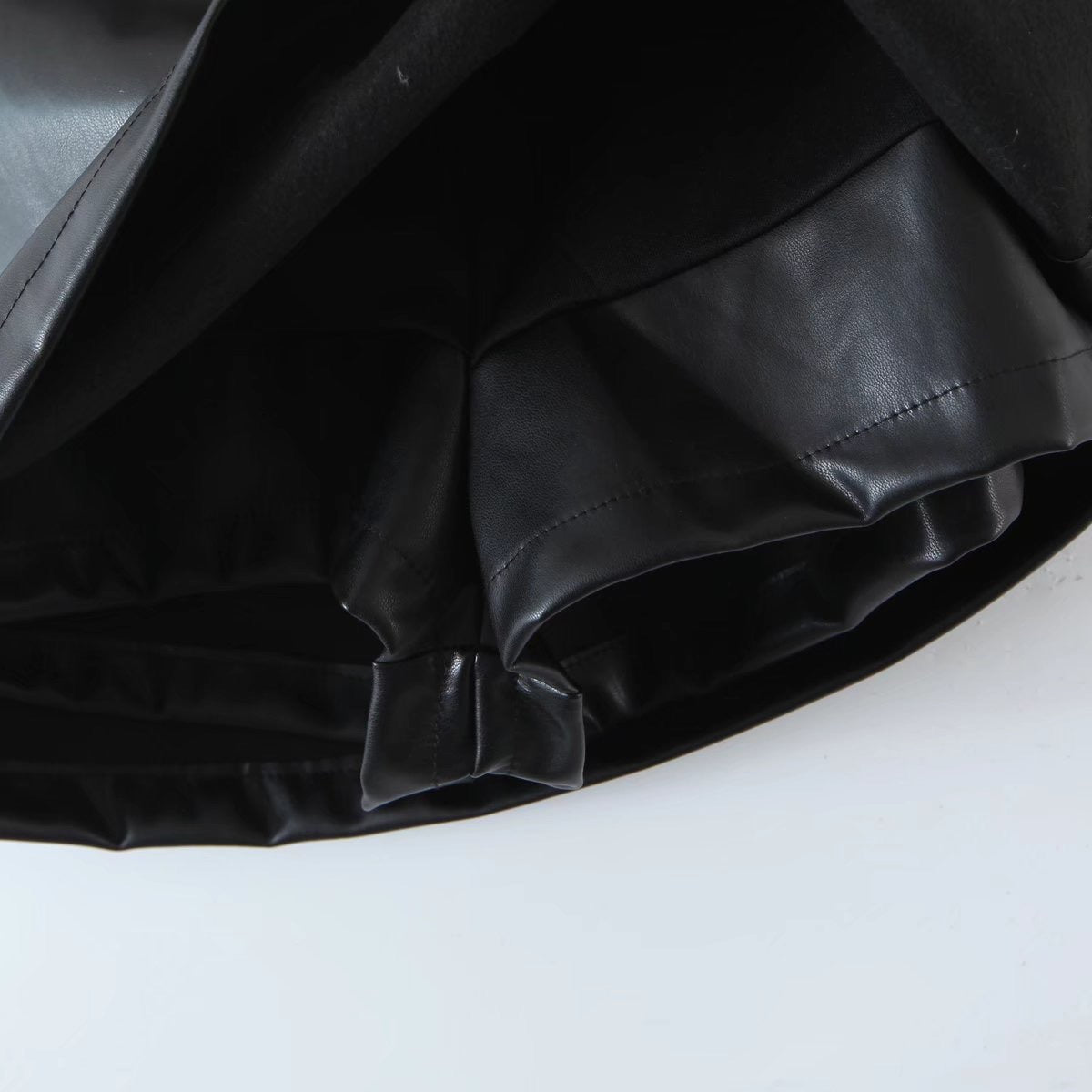 Leather look Alicia skirt