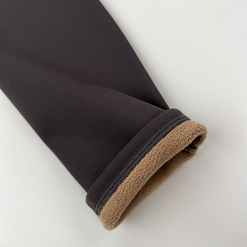 Thick fleece lined yoga pants