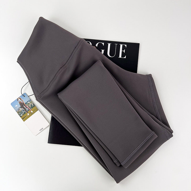 Thick fleece lined yoga pants