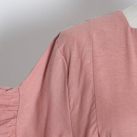Beautiful cotton wrap dress