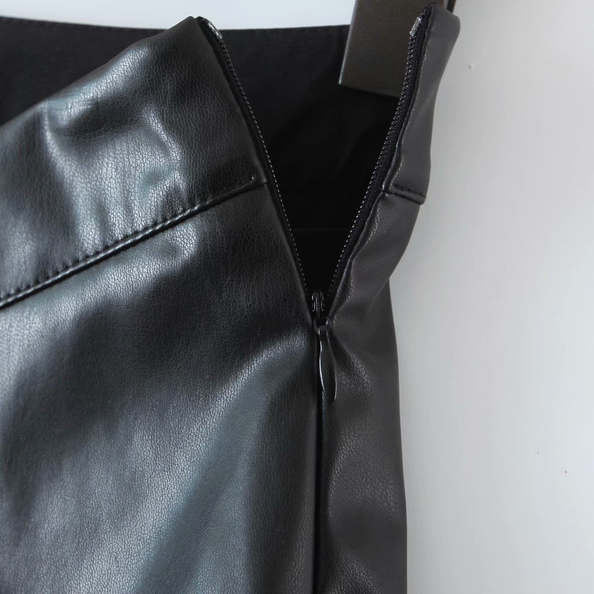 Leather look Alicia skirt