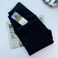 Fleece lined yoga legging pants highwaist