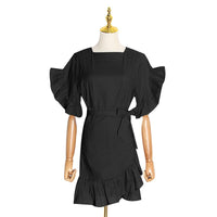 Beautiful cotton wrap dress