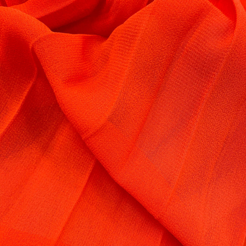 Pleated ruffle midi chiffon dress