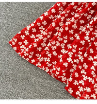 Bishop Sleeve round neck floral maxi dress