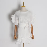 Beautiful cotton wrap dress