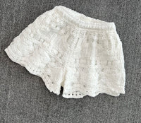 Embroidery lace cami swimming 2 pieces set