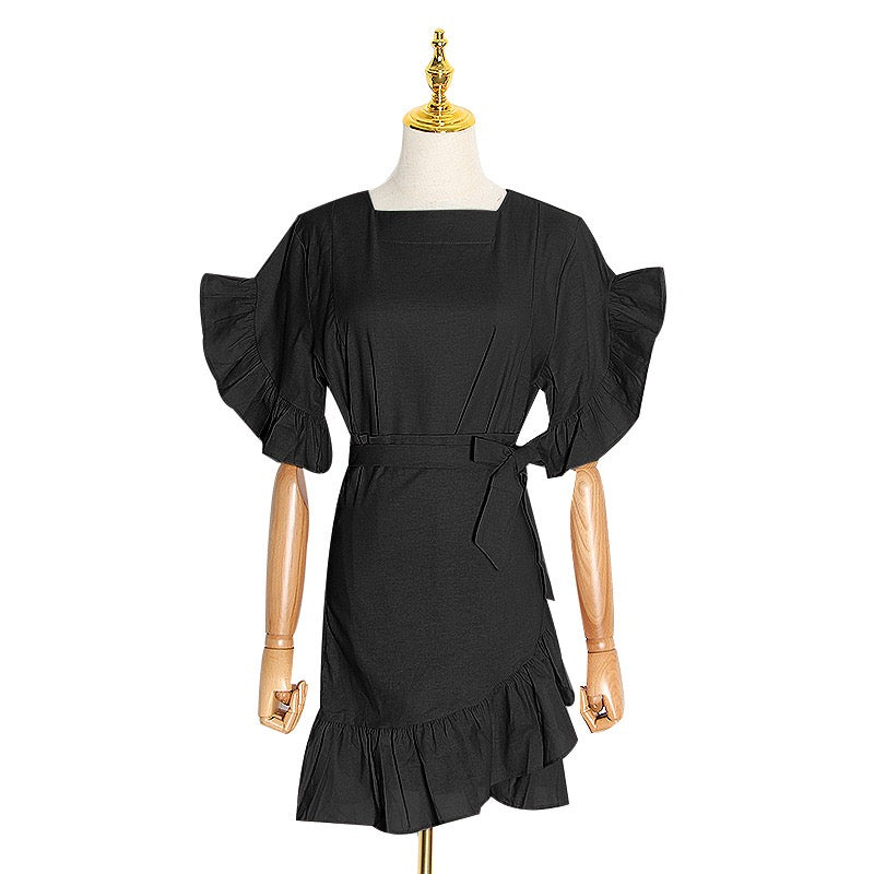 Beautiful cotton wrap dress