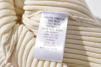 Halted cross midi knit dress