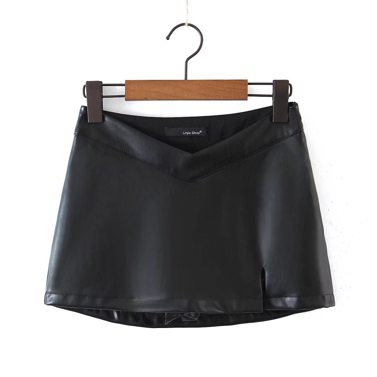 Leather look Alicia skirt