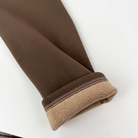 Thick fleece lined yoga pants