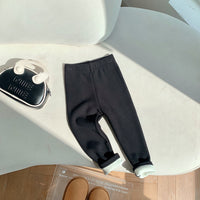 Fleece line legging for baby girls