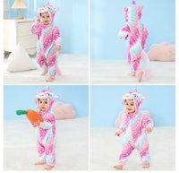 Fleece animal costumes for kids