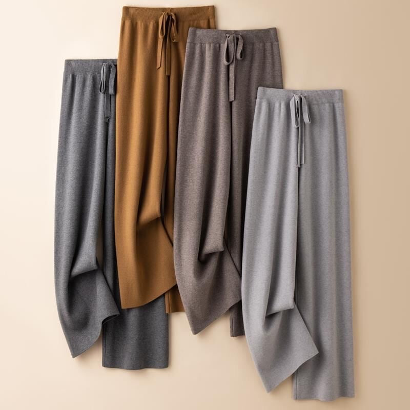 100% Wool Flowy pants