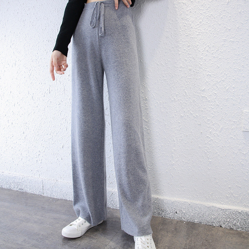 100% Wool Flowy pants