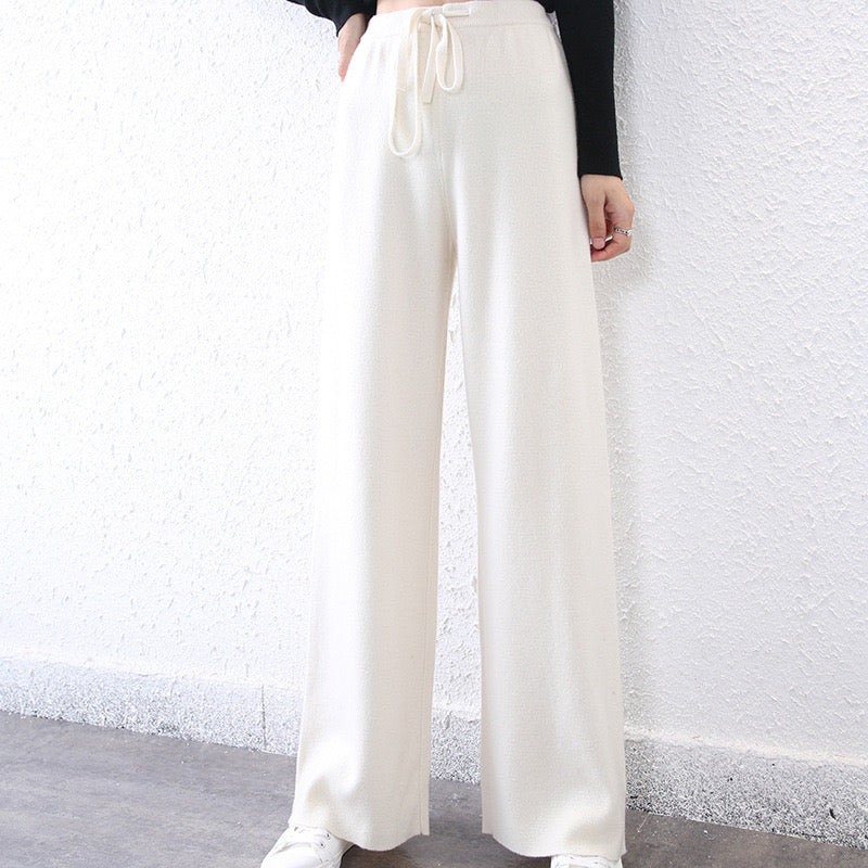 100% Wool Flowy pants