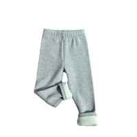Fleece line legging for baby girls