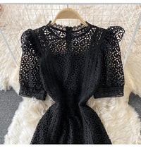 Classic lace A line dress