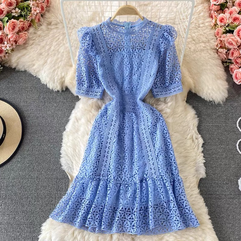 Classic lace A line dress