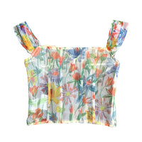 Floral croptop