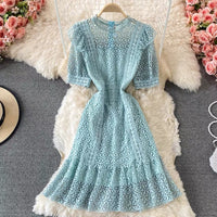 Classic lace A line dress