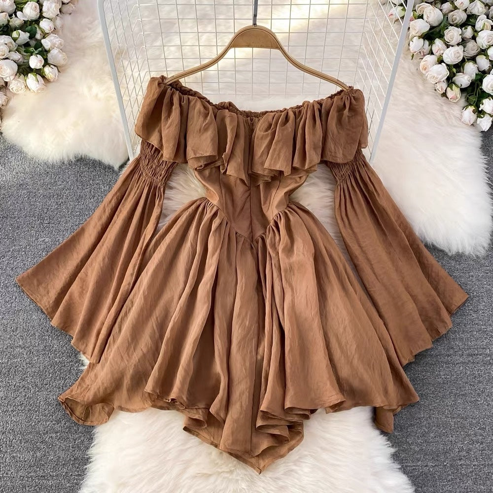 Off shoulder Jasmine mini dress