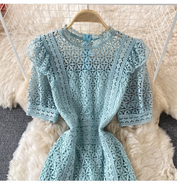 Classic lace A line dress