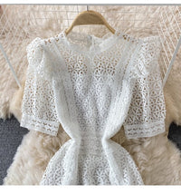 Classic lace A line dress