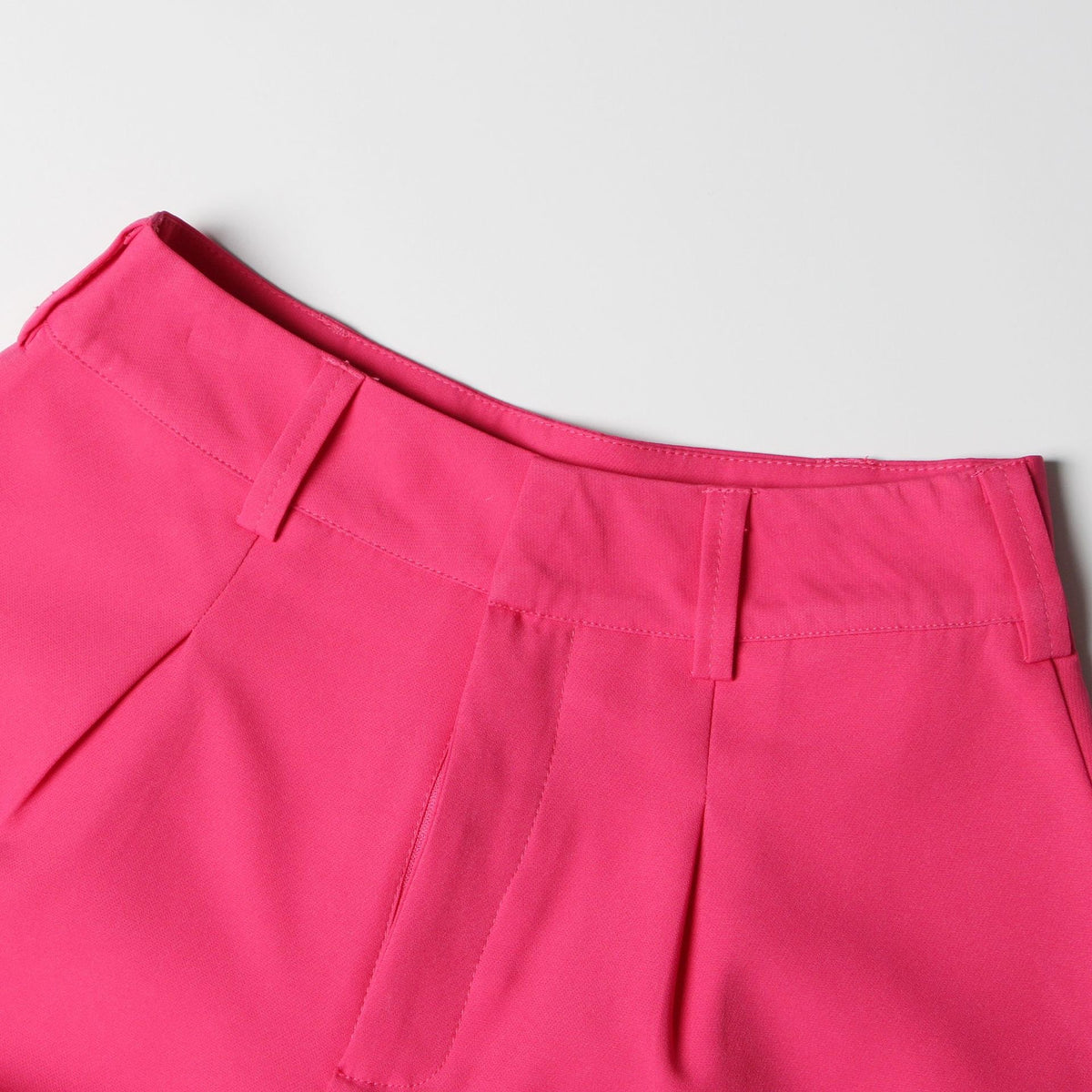 High waist pink short